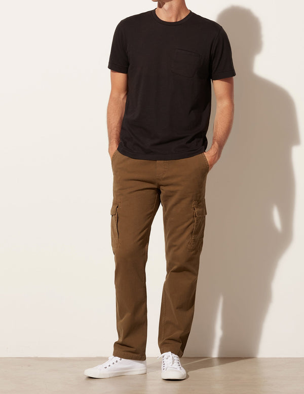 Pantalon cargo à cordon de serrage