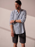 Chemise boutonnée à manches longues pour tous les jours