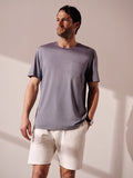 T-shirt à manches courtes et poche poitrine