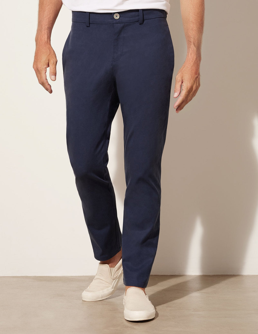 Pantalon en sergé délavé de tous les jours