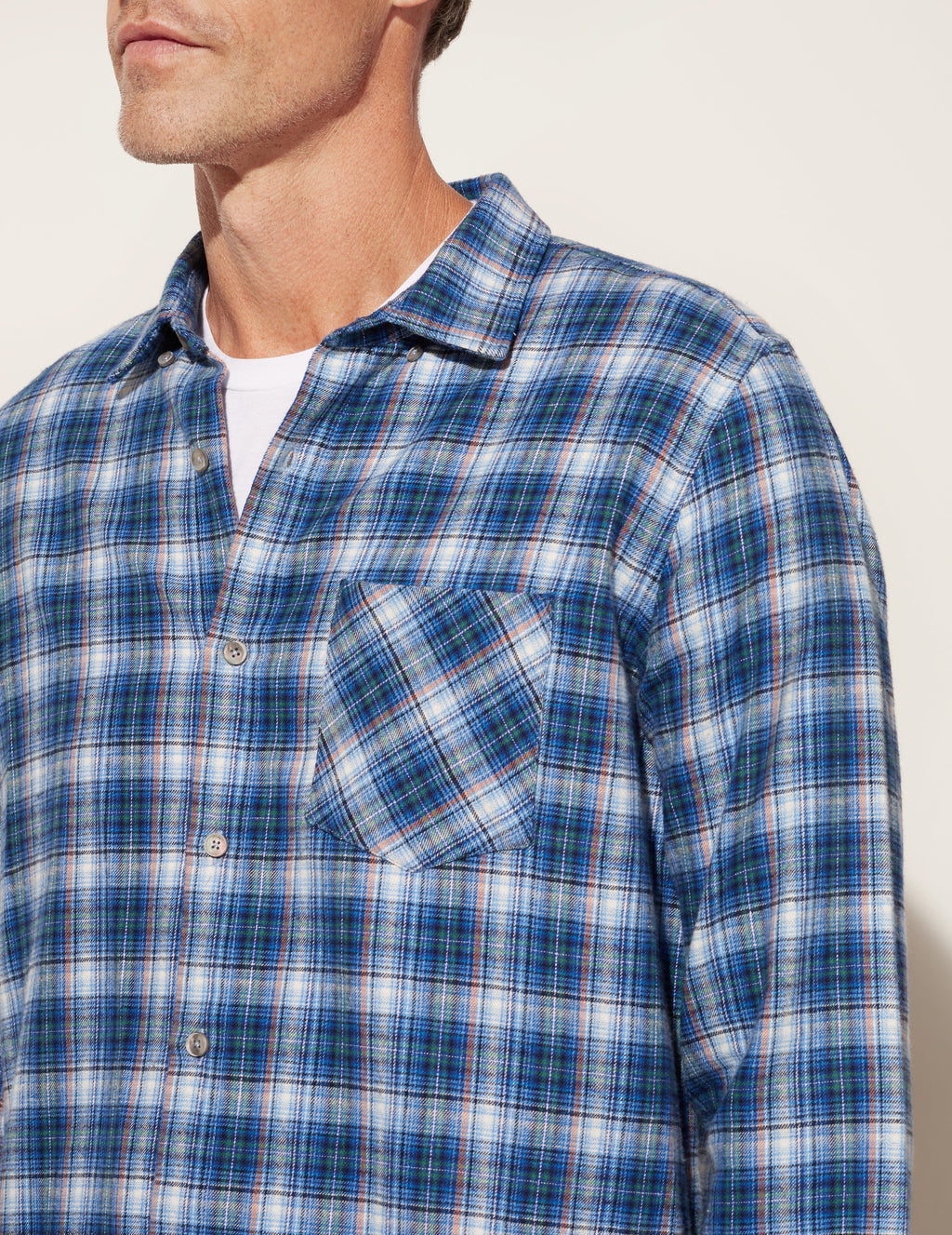 Chemise boutonnée à manches longues pour tous les jours