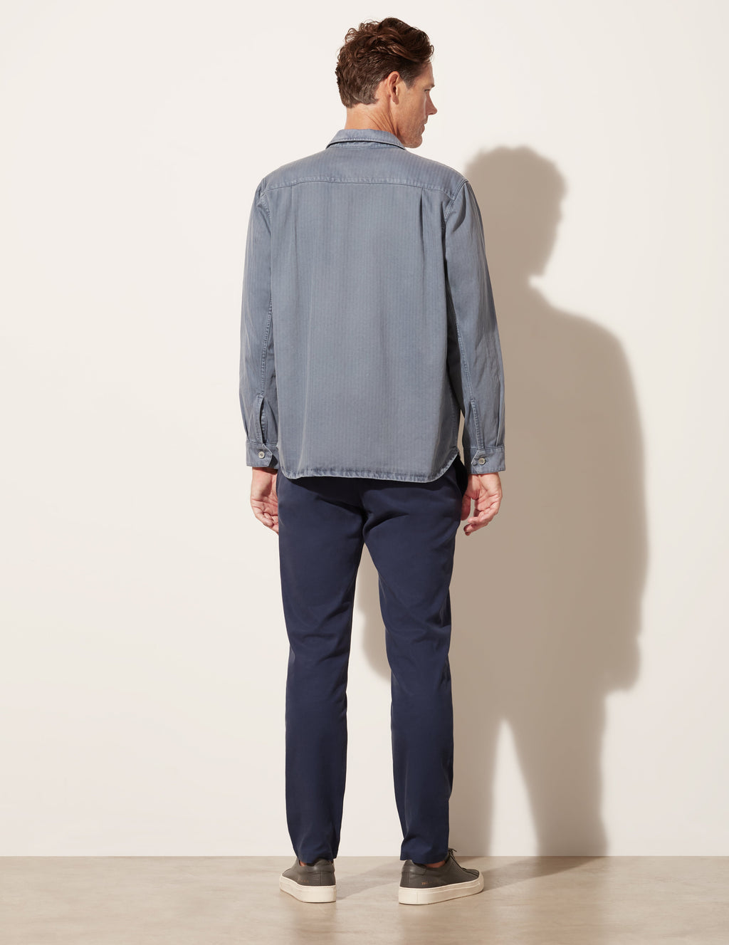 Veste en chevrons délavés