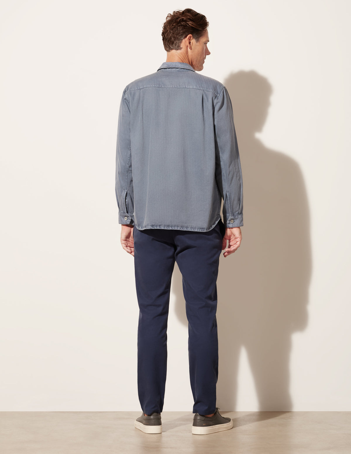 Veste en chevrons délavés