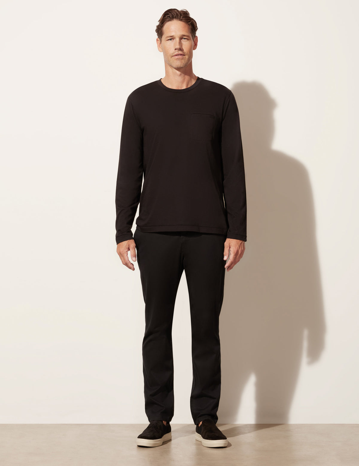 T-shirt à manches longues avec poche