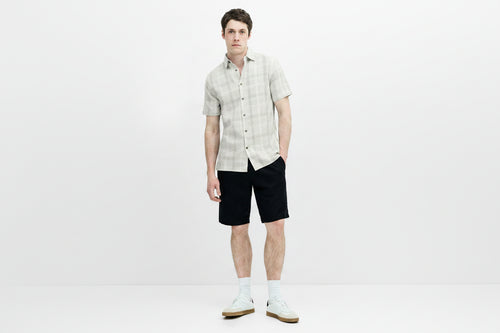 Chemise à manches courtes Barrow Dobby