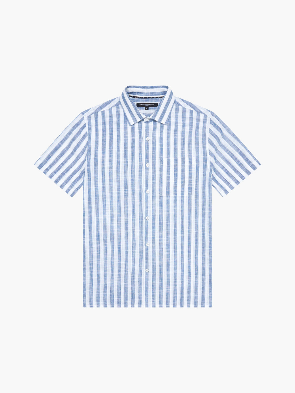Chemise rayée à manches courtes