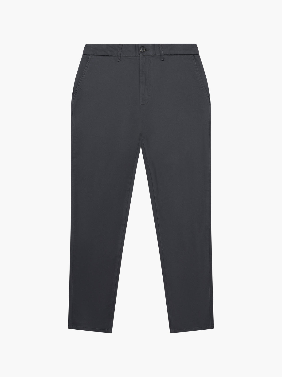 Pantalon Chino en Coton Extensible, Coupe Droite, Entrejambe 32 pouces