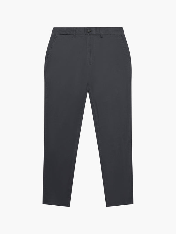 Pantalon Chino en Coton Extensible, Coupe Droite, Entrejambe 32 pouces