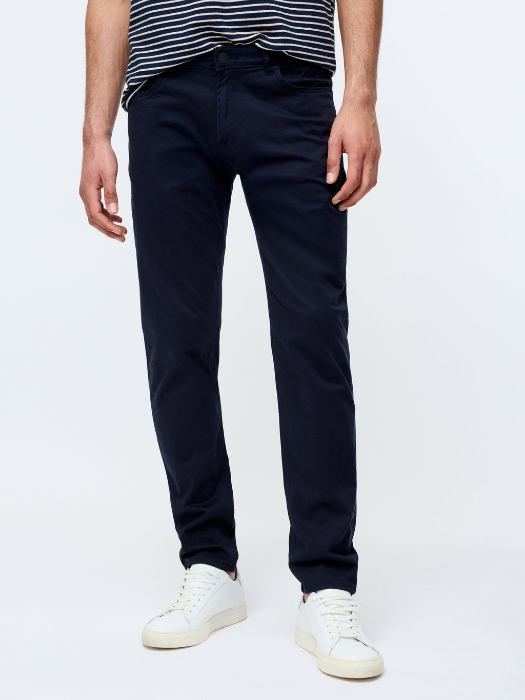 Jean en coton stretch 5 poches, longueur 32 pouces