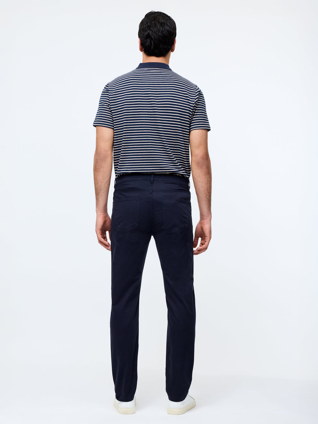 Jean en coton stretch 5 poches, longueur 32 pouces