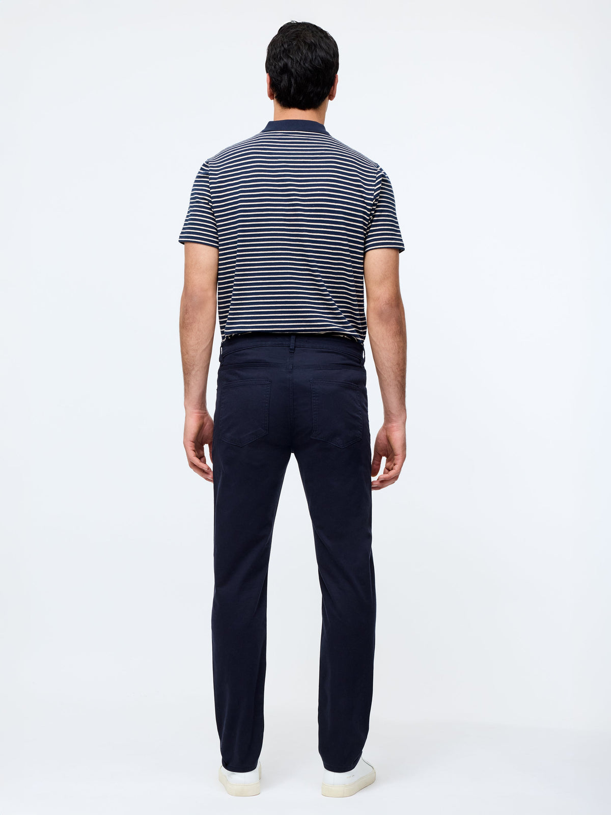 Jean en coton stretch 5 poches, longueur 32 pouces