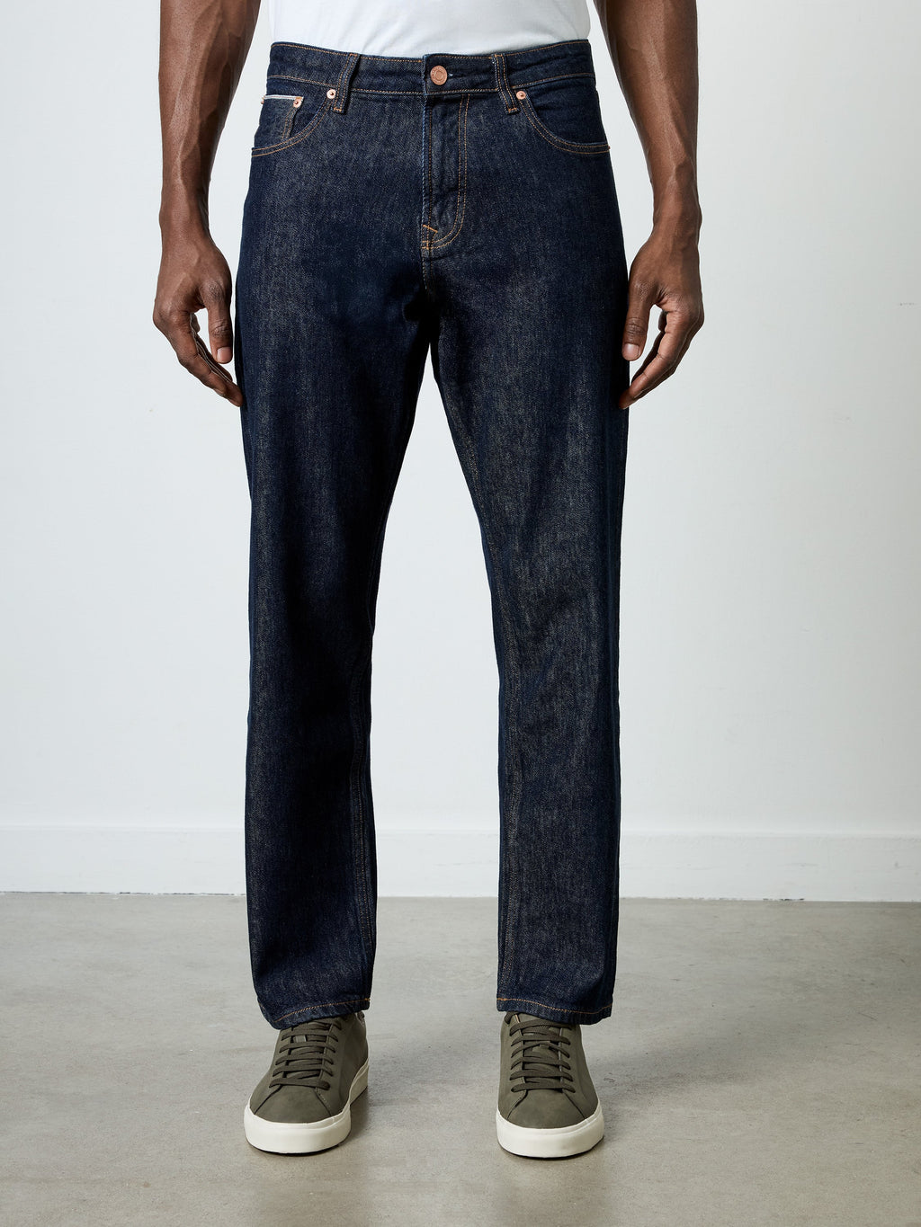 Jean selvedge coupe décontractée