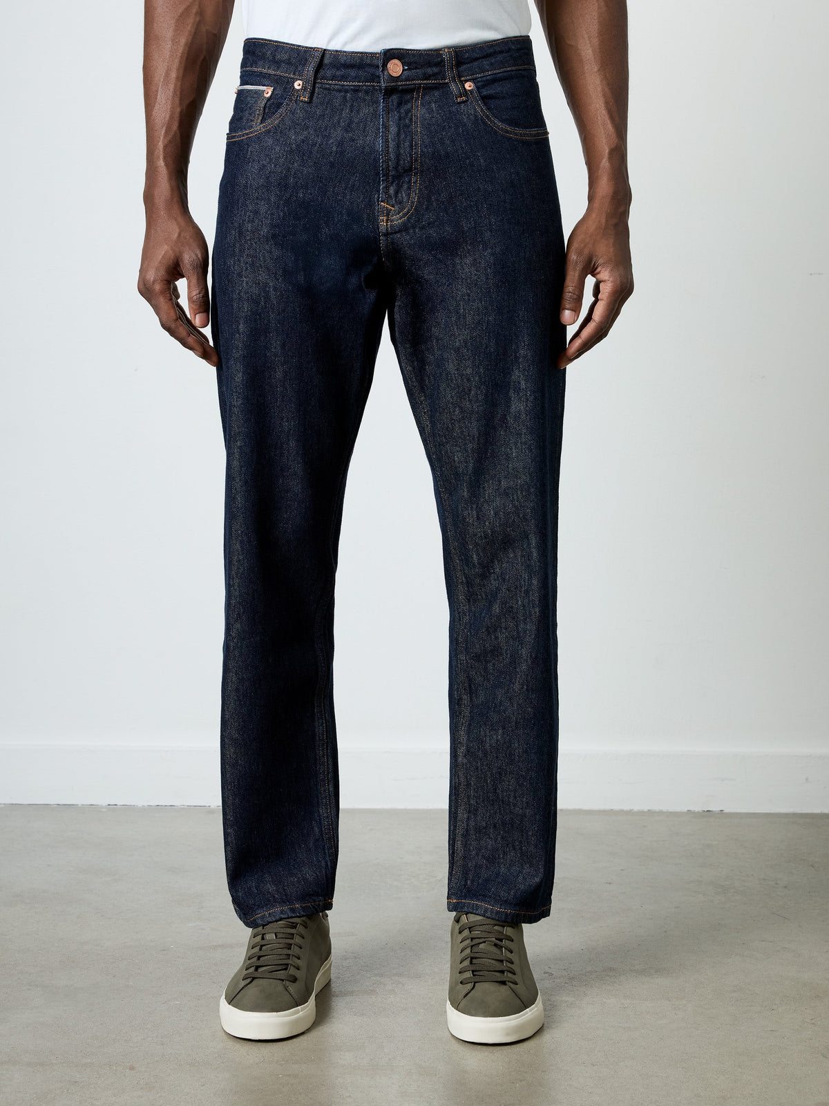 Jean selvedge coupe décontractée