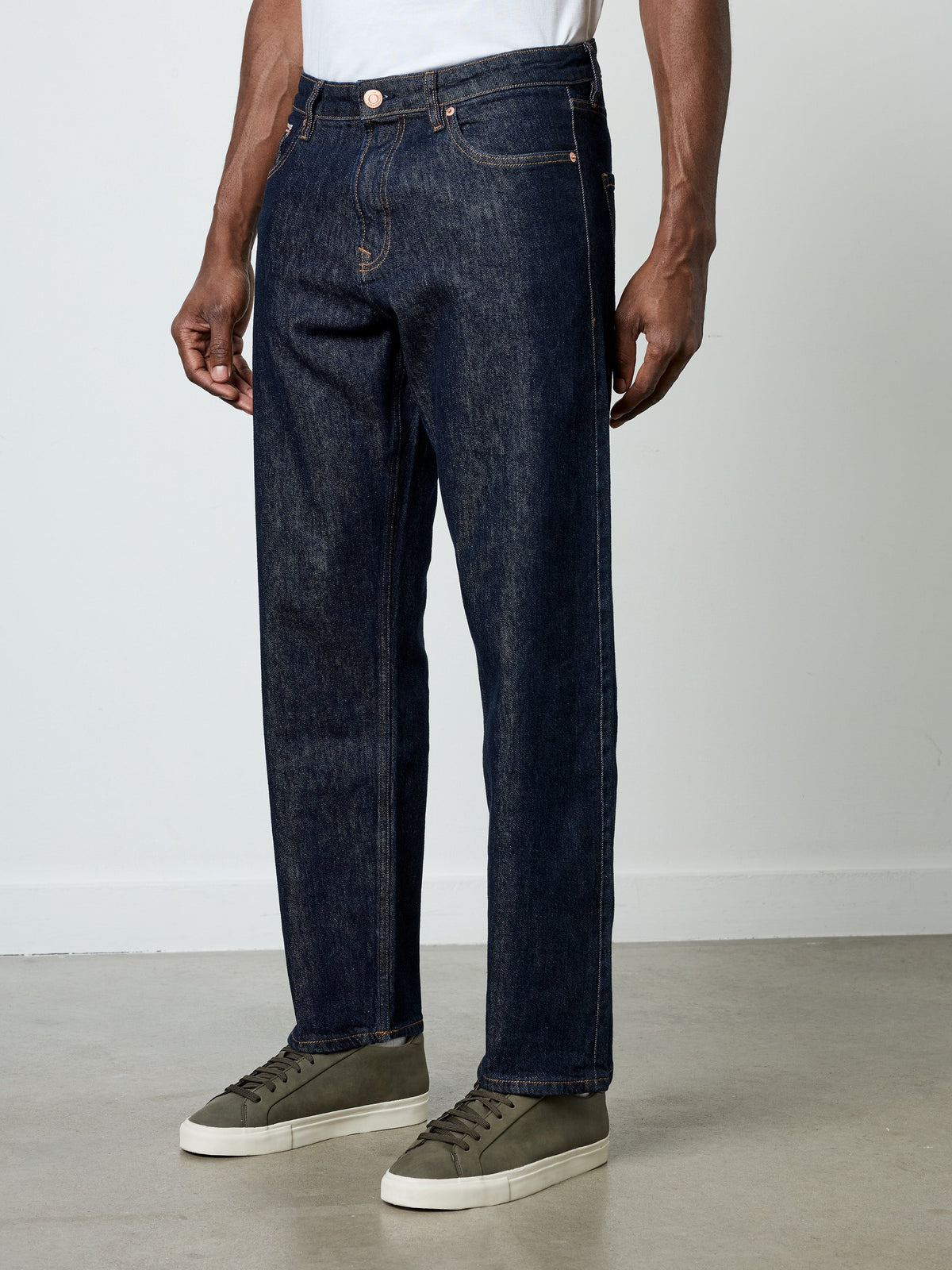 Jean selvedge coupe décontractée