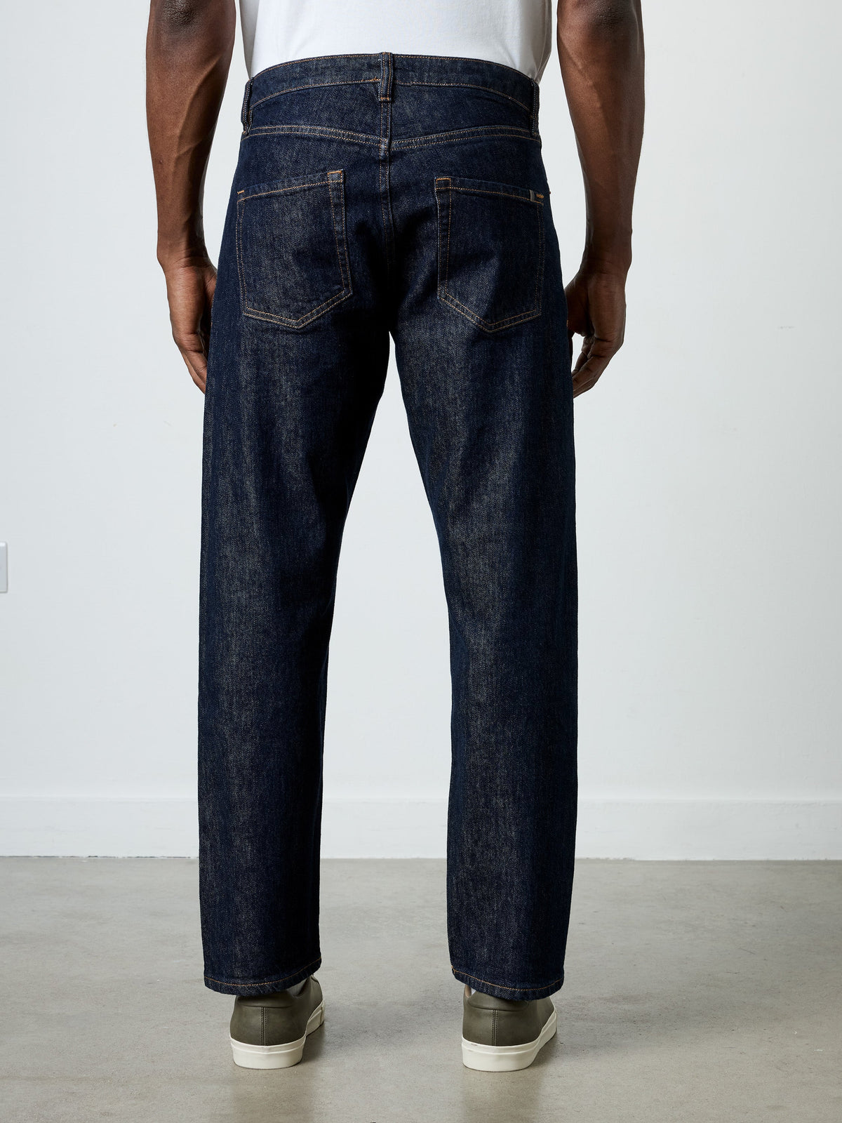 Jean selvedge coupe décontractée