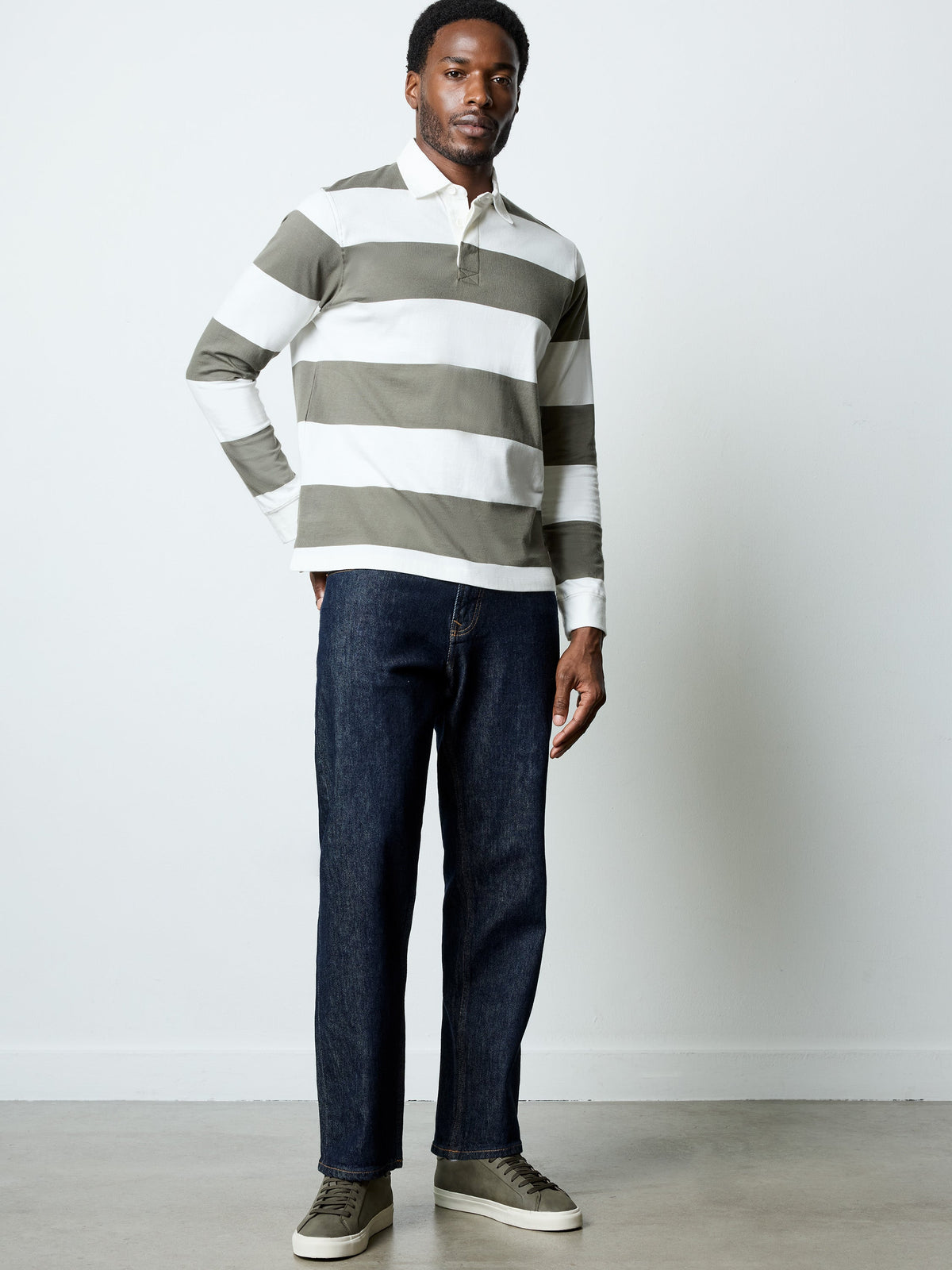 Jean selvedge coupe décontractée