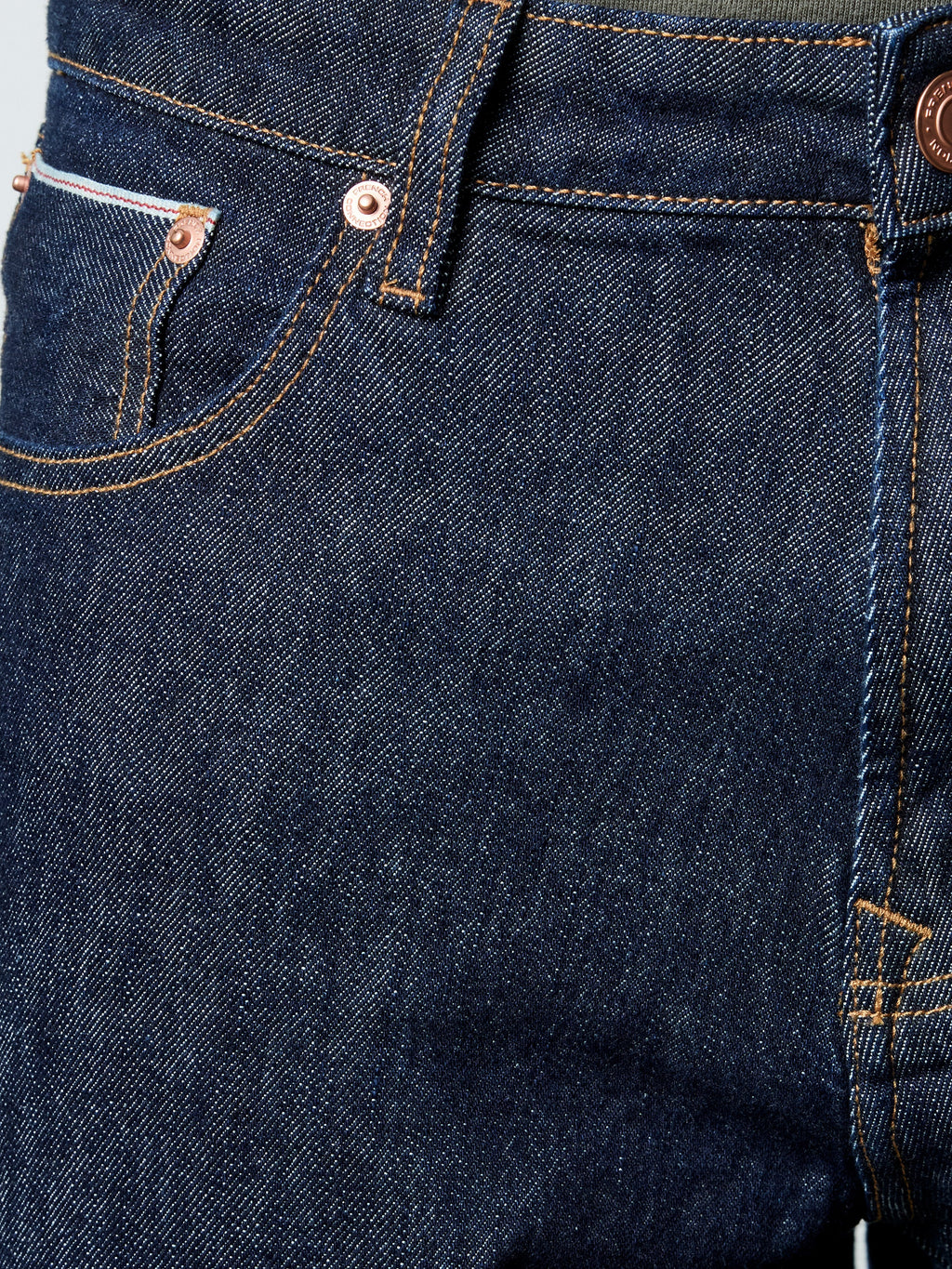 Jean selvedge coupe décontractée
