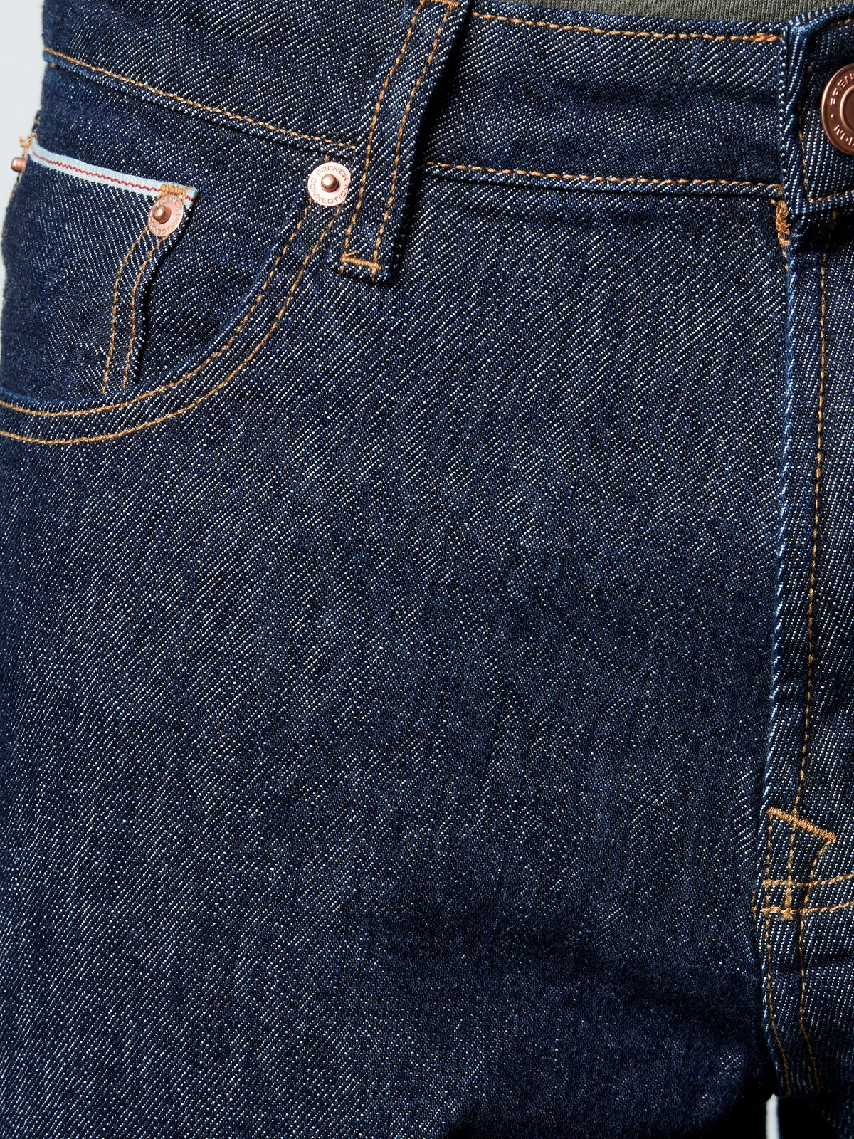 Jean selvedge coupe décontractée
