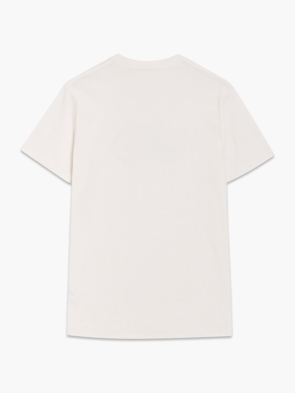 T-shirt blanc en coton biologique avec motif de vélo