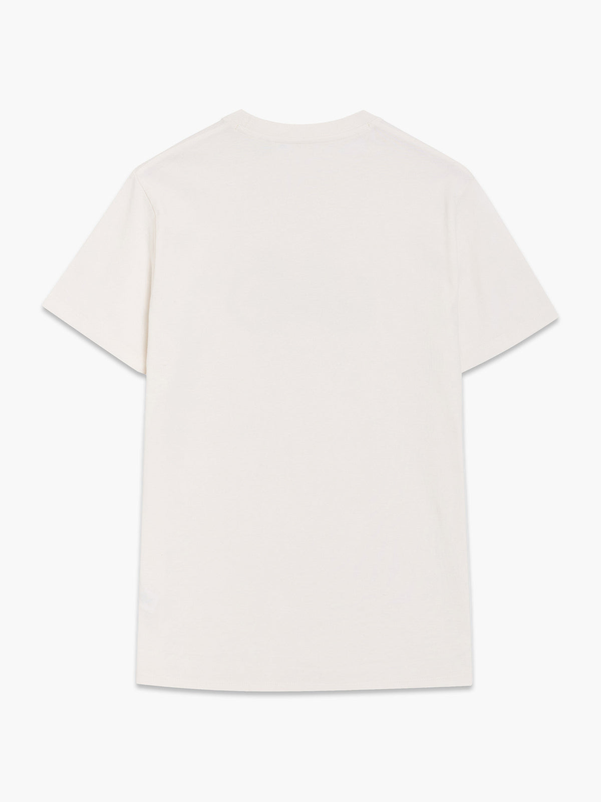 T-shirt blanc en coton biologique avec motif de vélo