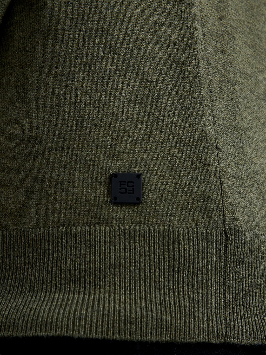 Polo en maille à manches longues 3 boutons