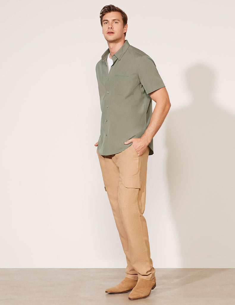 Pantalon cargo à cordon de serrage