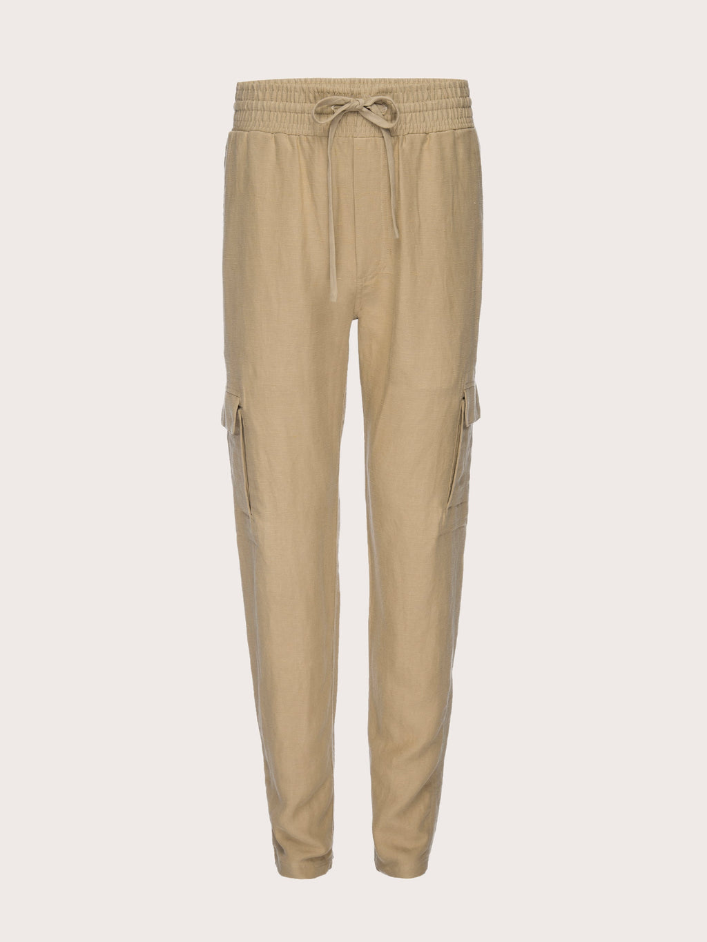Pantalon cargo à cordon de serrage