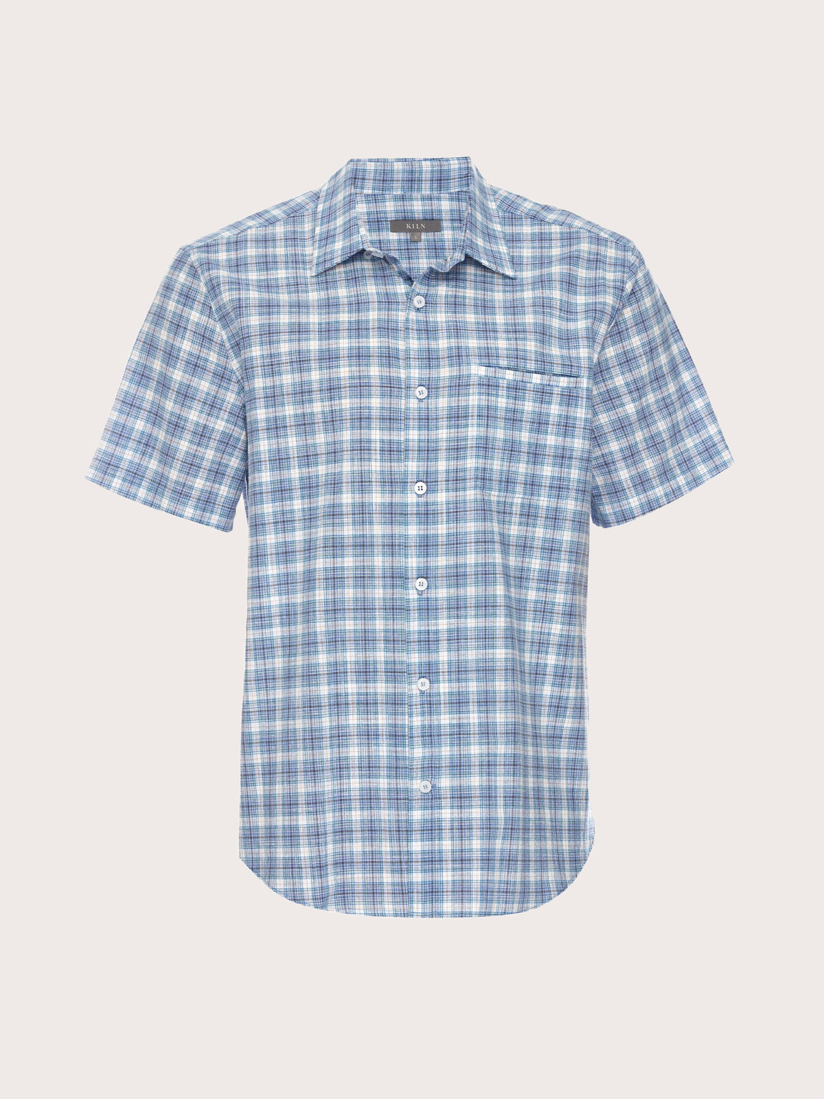 Chemise à manches courtes boutonnée pour tous les jours
