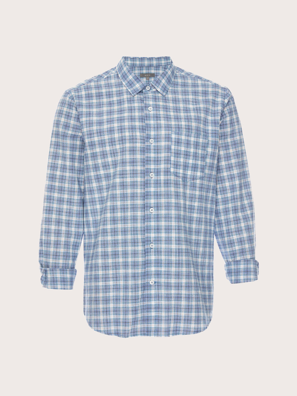 Chemise boutonnée à manches longues pour tous les jours