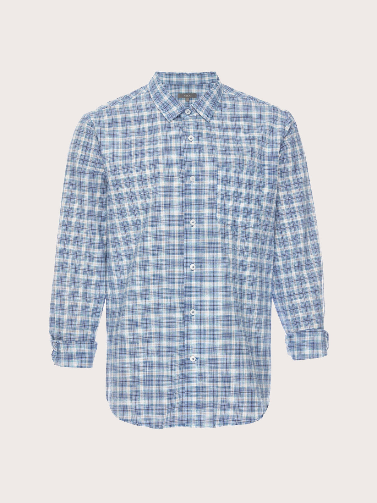 Chemise boutonnée à manches longues pour tous les jours