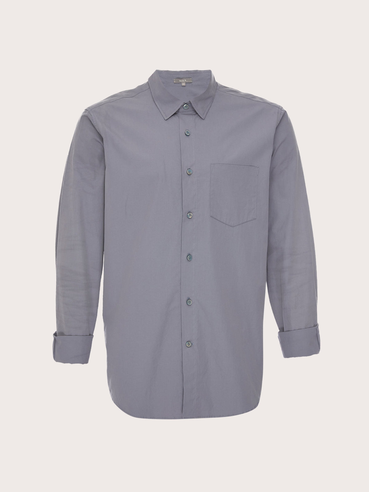 Chemise boutonnée à manches longues pour tous les jours