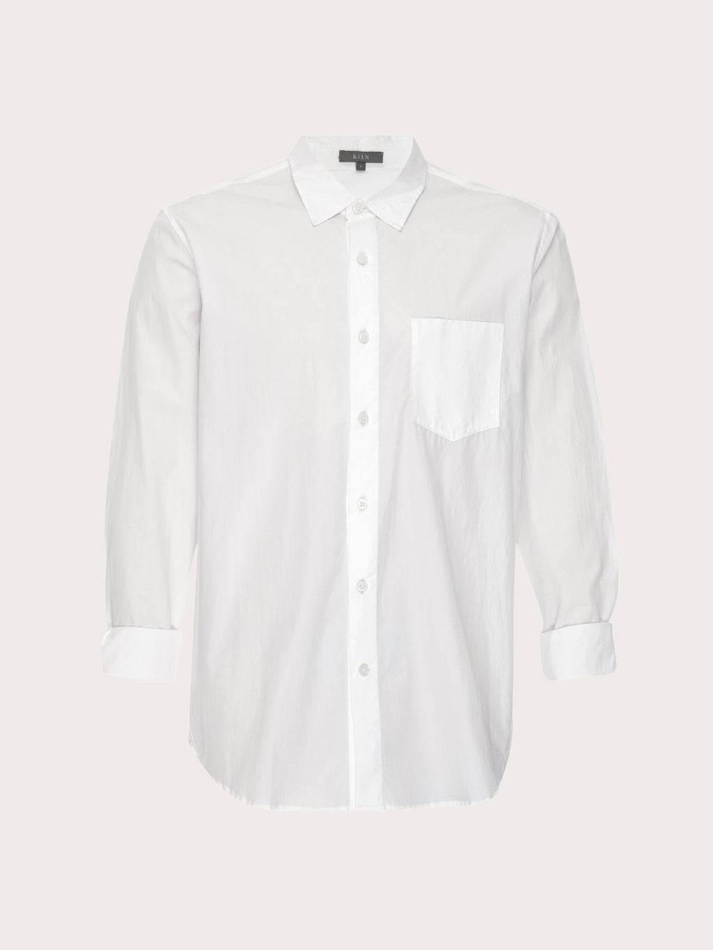 Chemise boutonnée à manches longues pour tous les jours