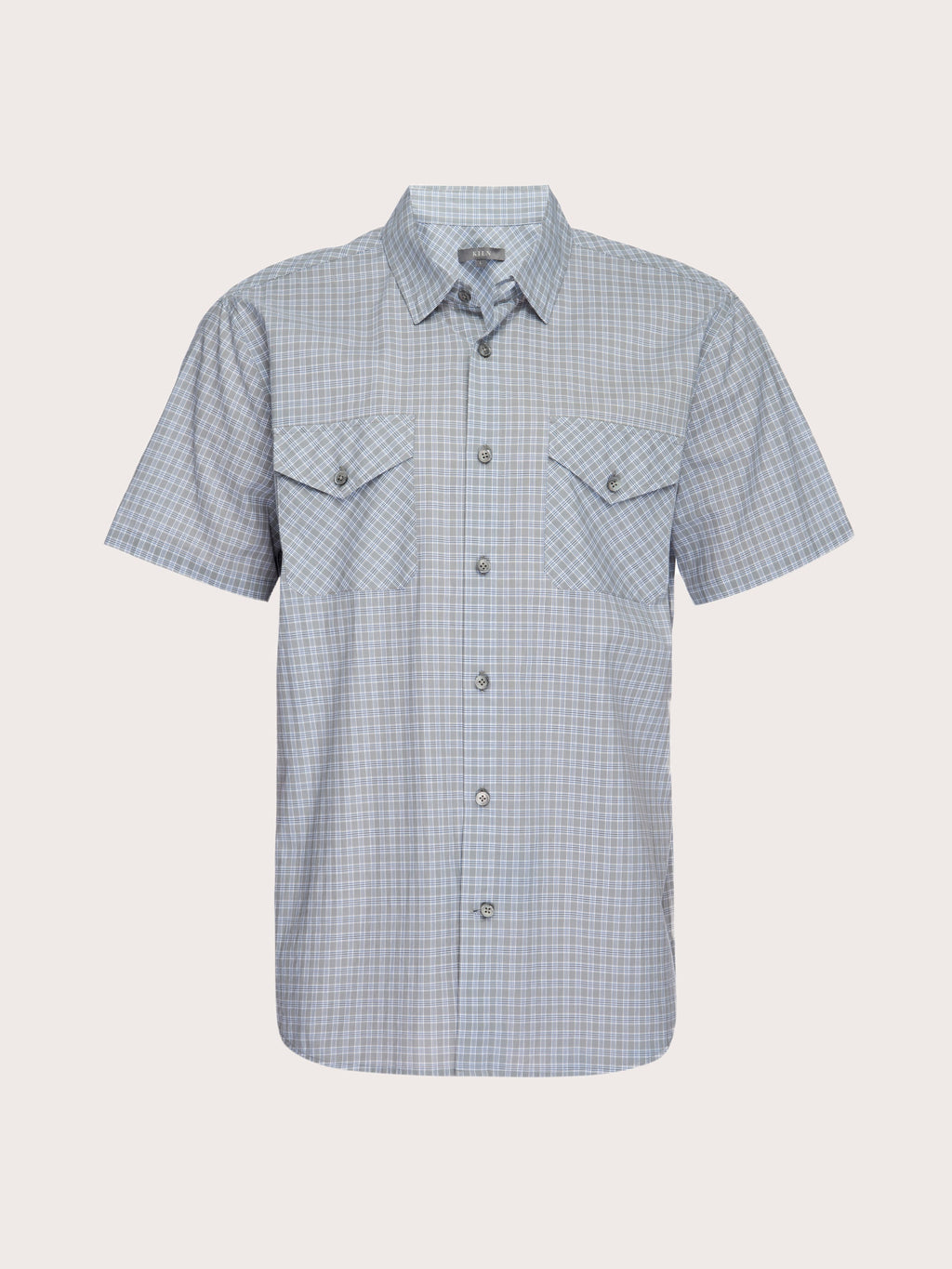 Chemise à manches courtes et double poche